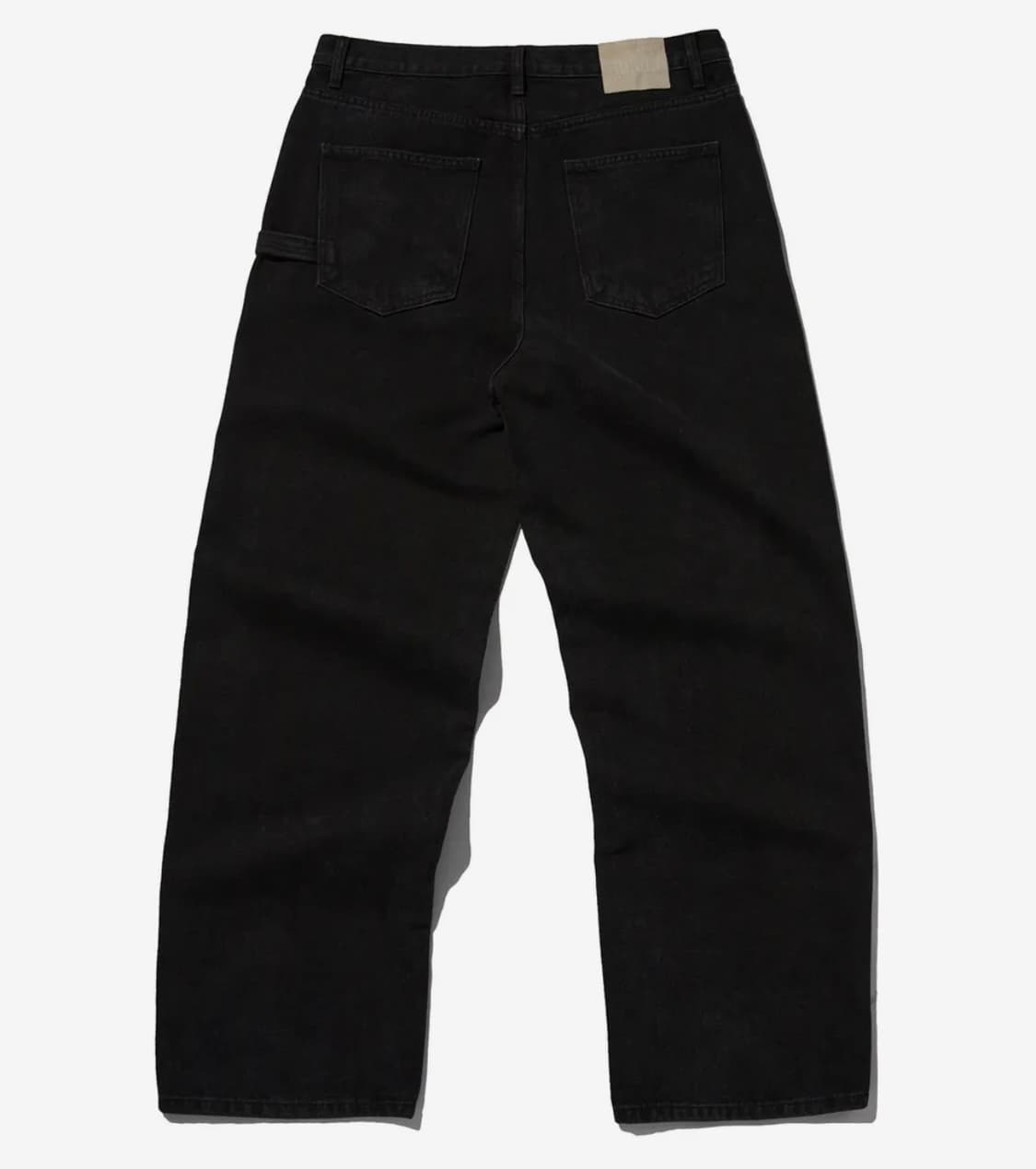 스웨이드 BAGGY DENIM [BLACK] M 상품이미지3