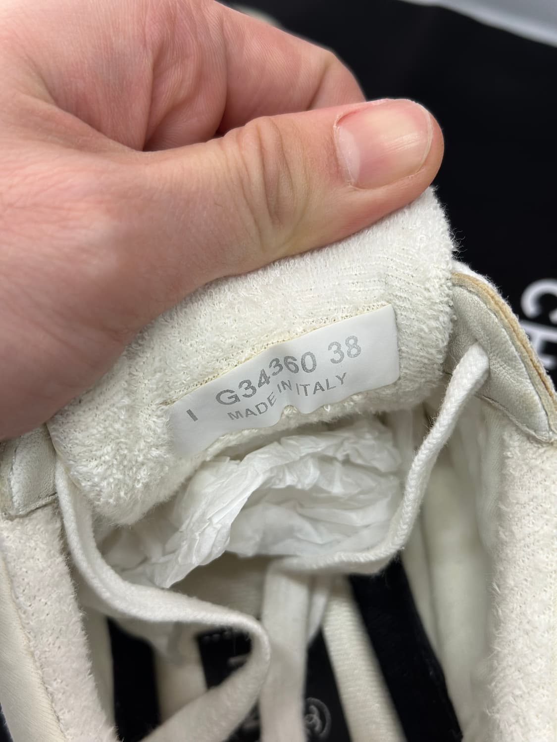 샤넬 CC 로고 화이트 스니커즈 38 상품이미지6