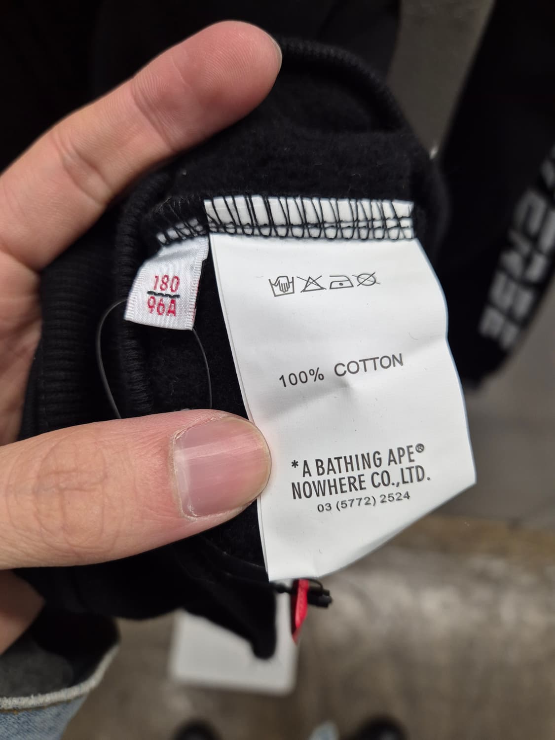 Aape by Bathing Ape 후드집업 XL 블랙 상품이미지5