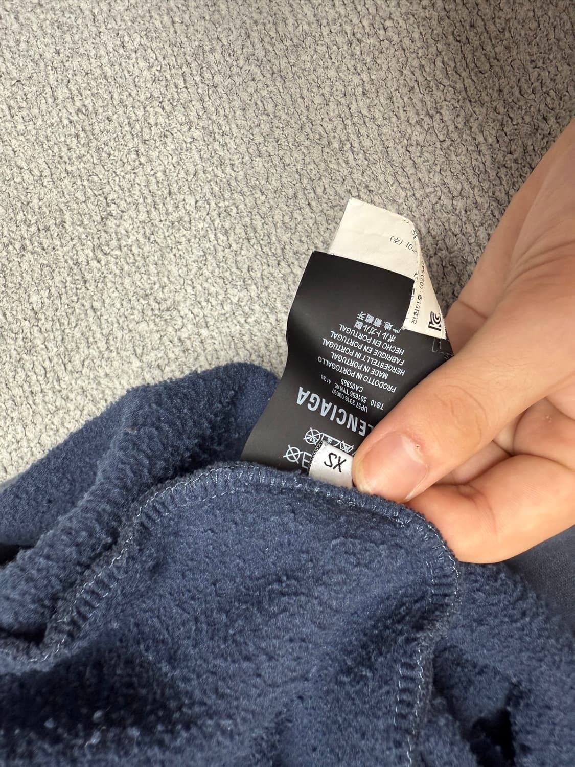 발렌시아가 월계수 후드티(정품) 상품이미지3