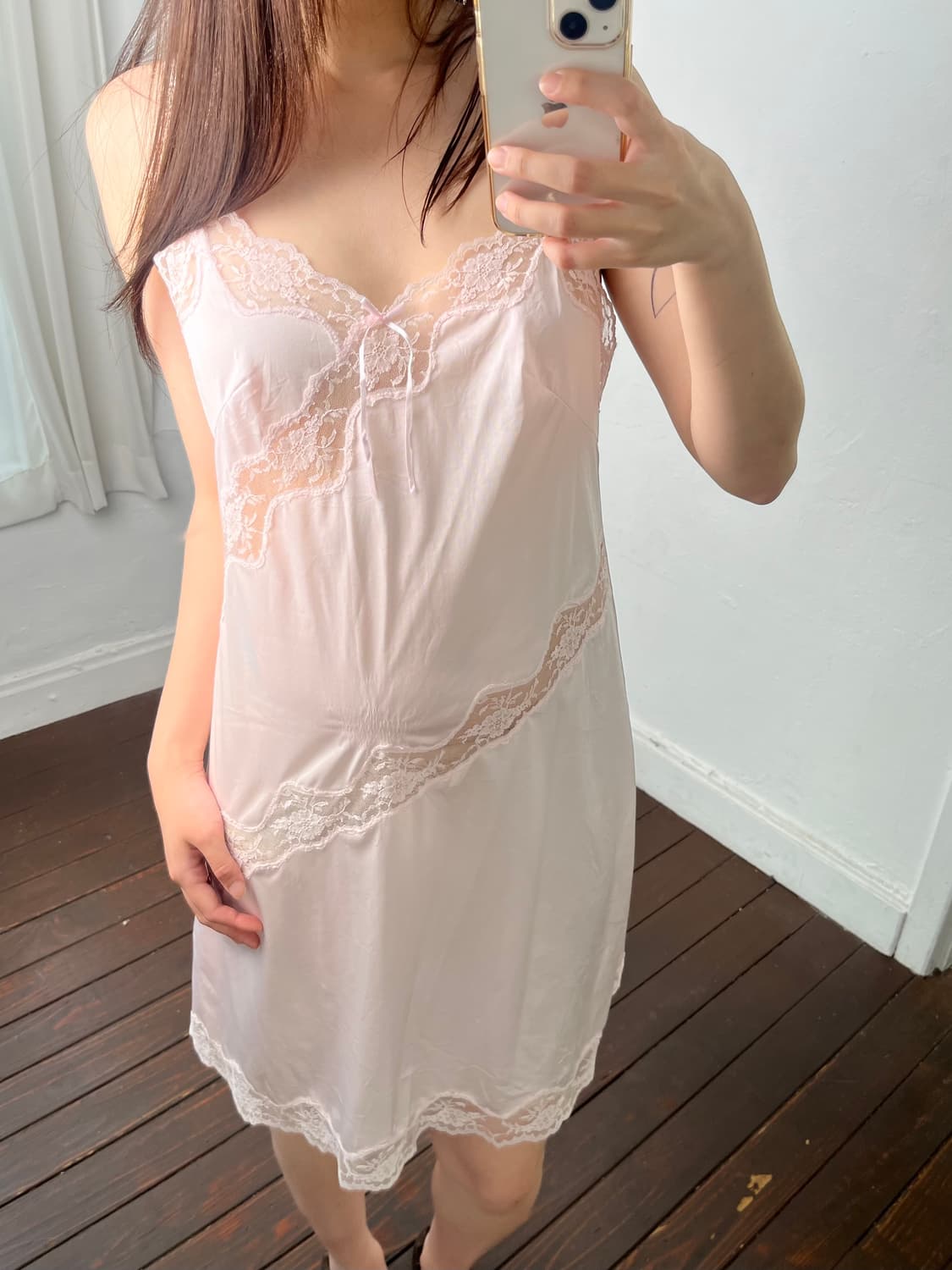 레이어드 슬립 원피스 상품이미지2