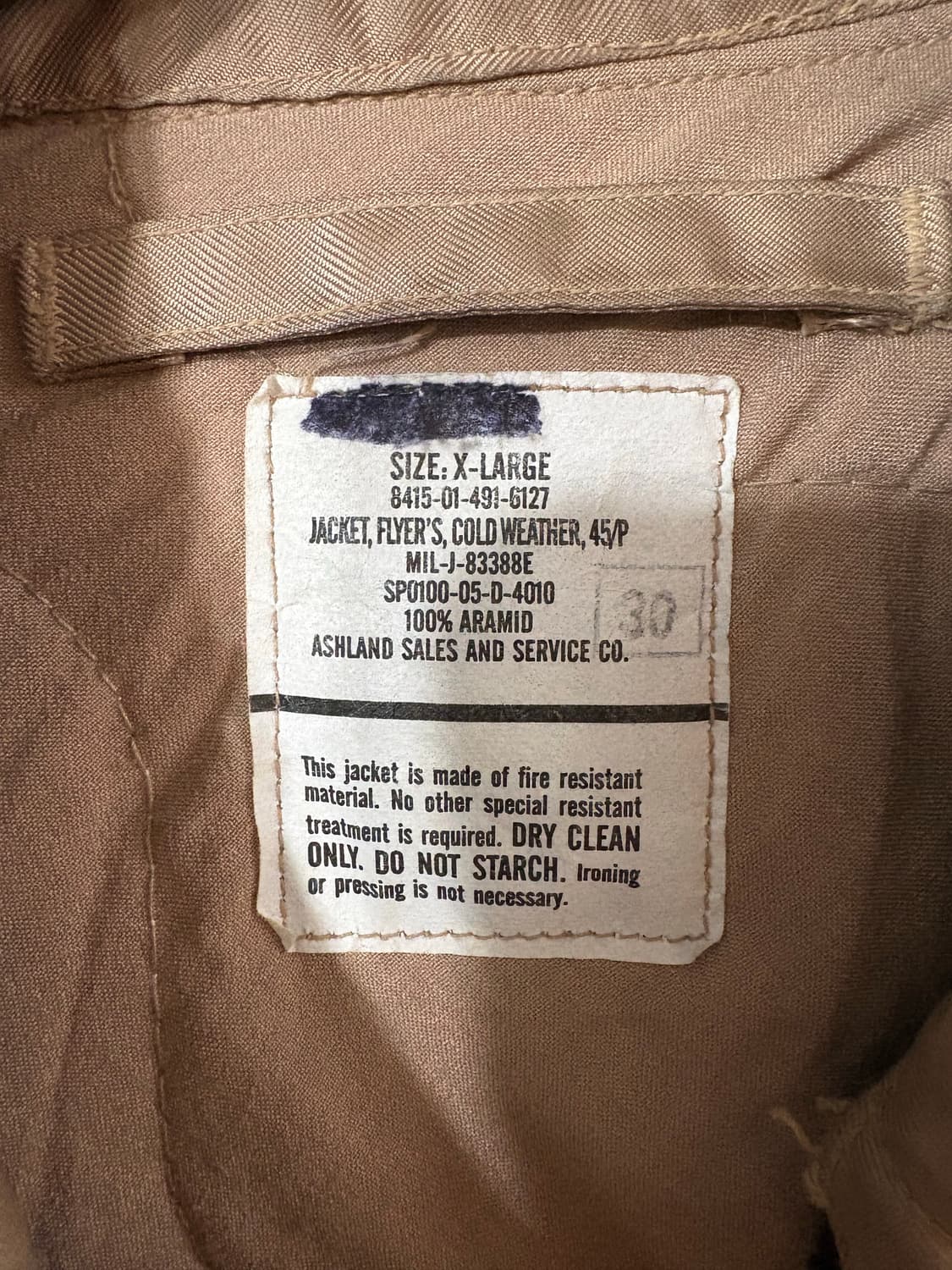 00‘s USAF cwu-45/p Flight Jacket.  상품이미지4