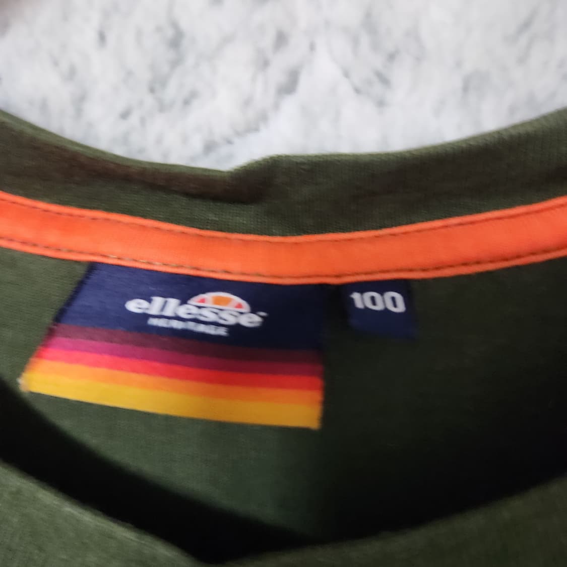 201A [100] 엘레쎄 헤리티지 반팔 티셔츠 상품이미지2