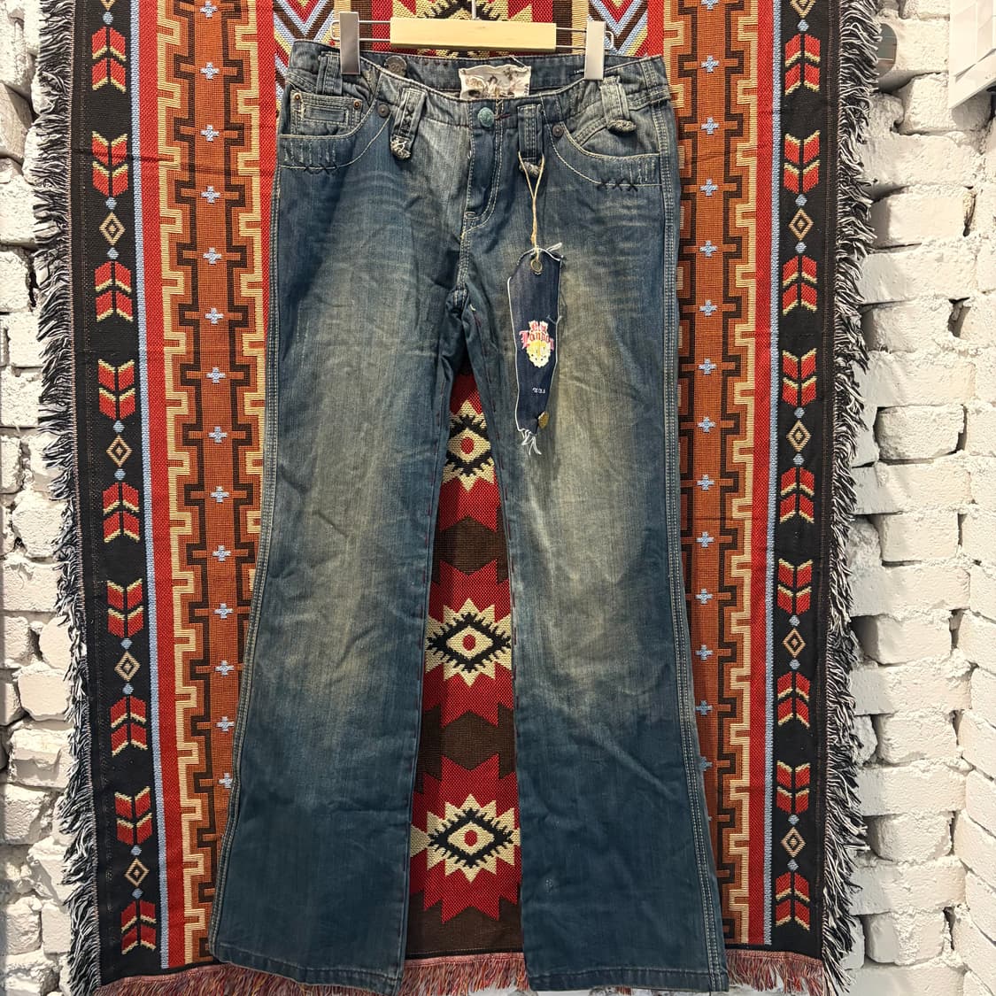 뉴 런던 빈티지 데님팬츠 새상품 상품이미지2