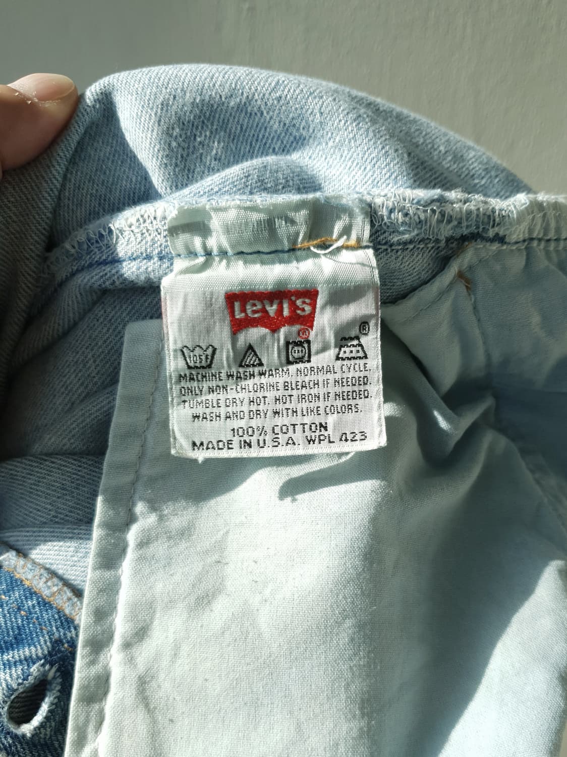 90s Levi's 501 denim pants 상품이미지9