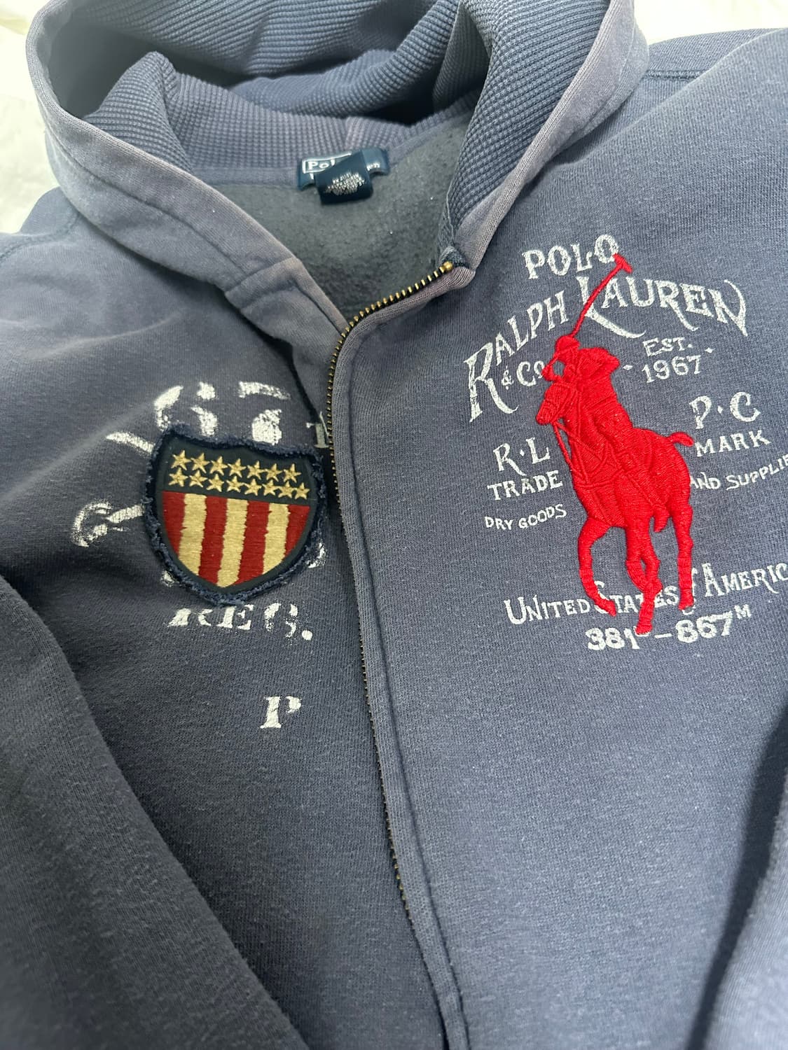 폴로 빅포니 후드집업 상품이미지1