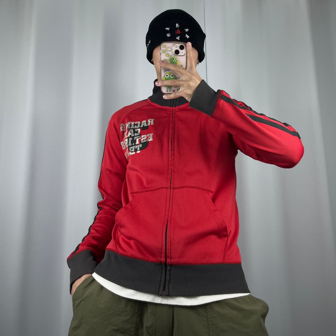 <빈티지 레이싱 집업 져지> No.1273 상품이미지2