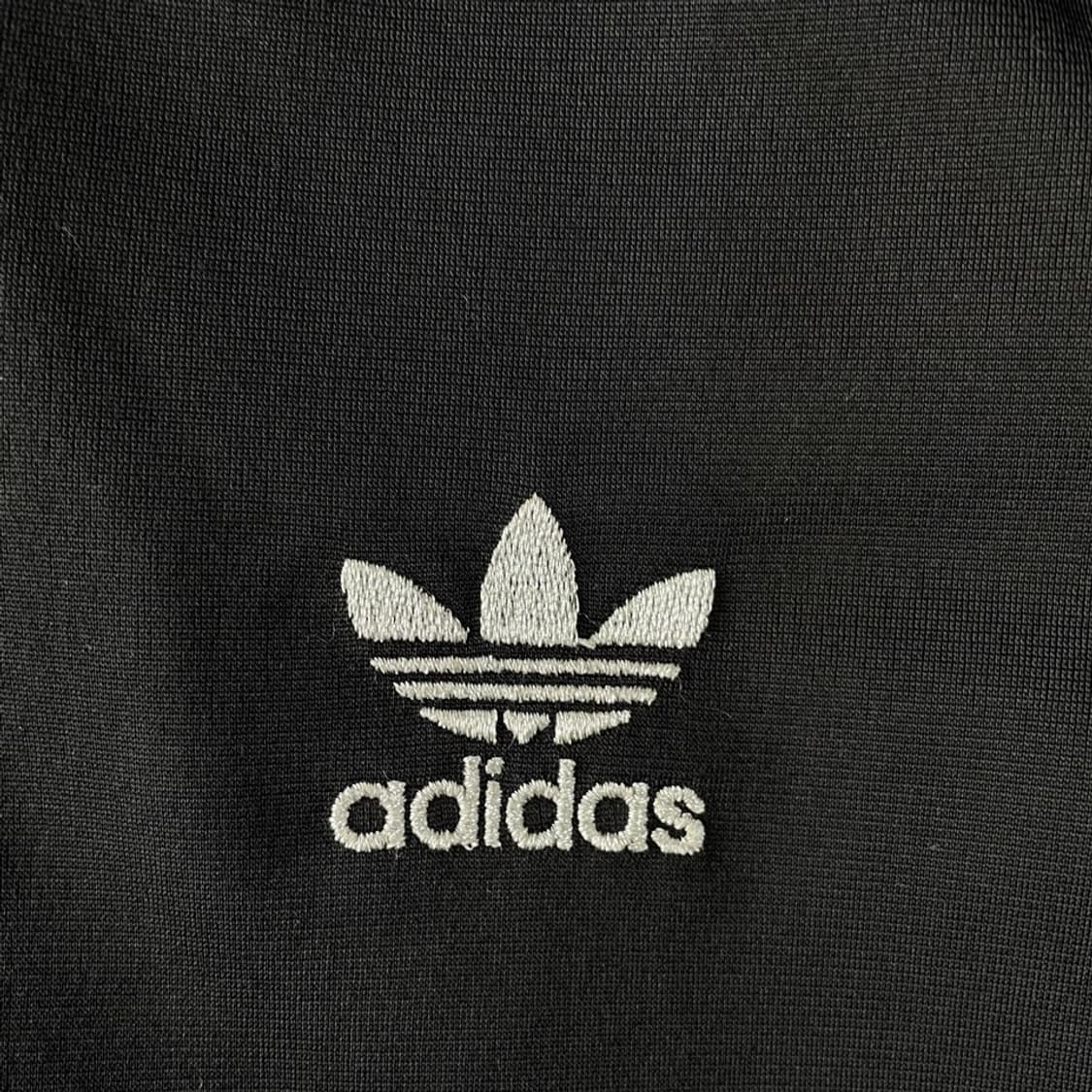 85 아디다스 여성 파이어버드 블랙실버 빅로고 져지 상품이미지6