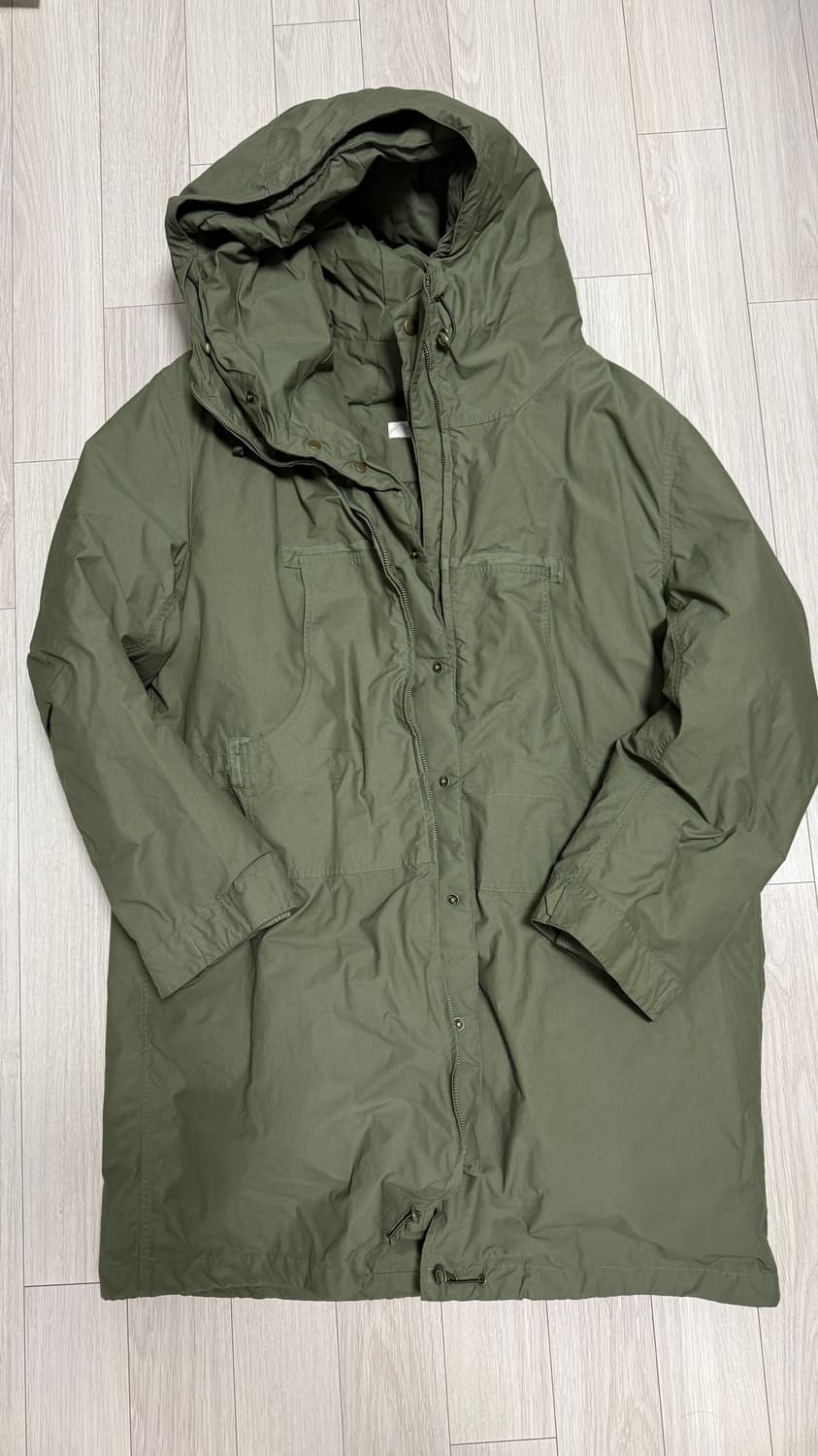 새상품 ) 피쉬테일 야상 패딩 카키 L사이즈 상품이미지1