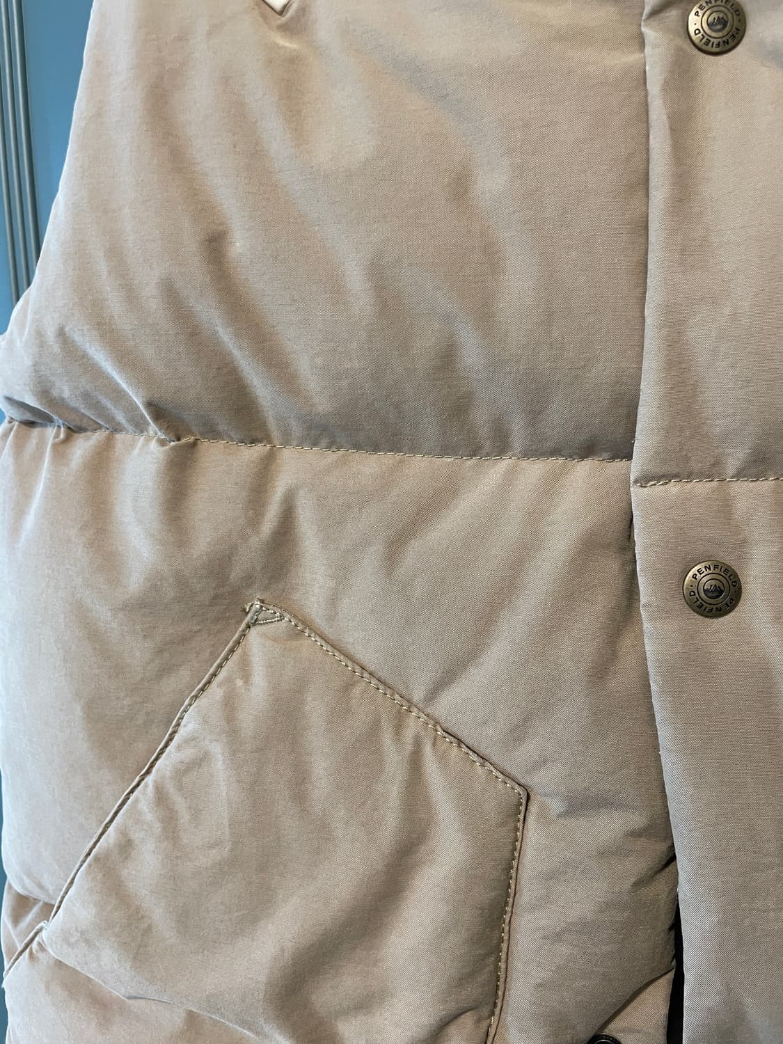 펜필드 덕다운 패딩조끼 상품이미지4