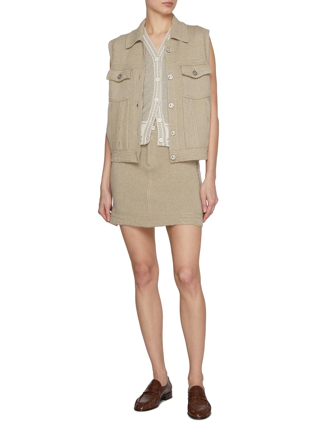 (정품)샤넬 배리 BARRIE 캐시미어 베스트자켓 상품이미지2