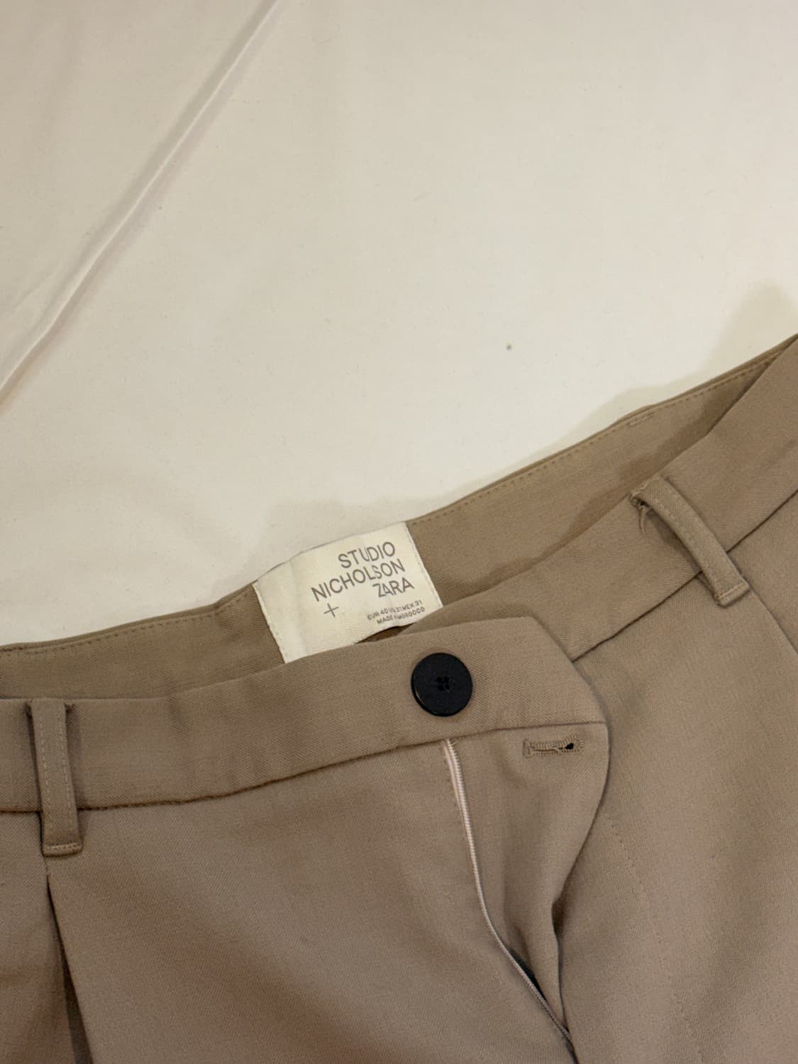 스튜디오 니콜슨 자라 플리츠 와이드 팬츠 EU40 상품이미지3