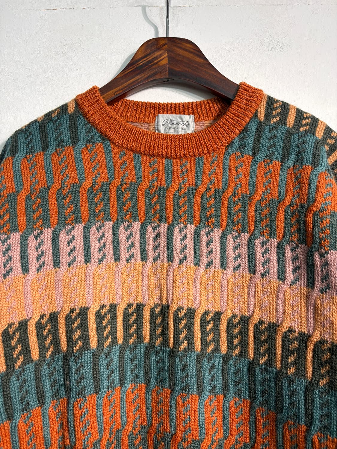 [m] 울 100% 니트 상품이미지3