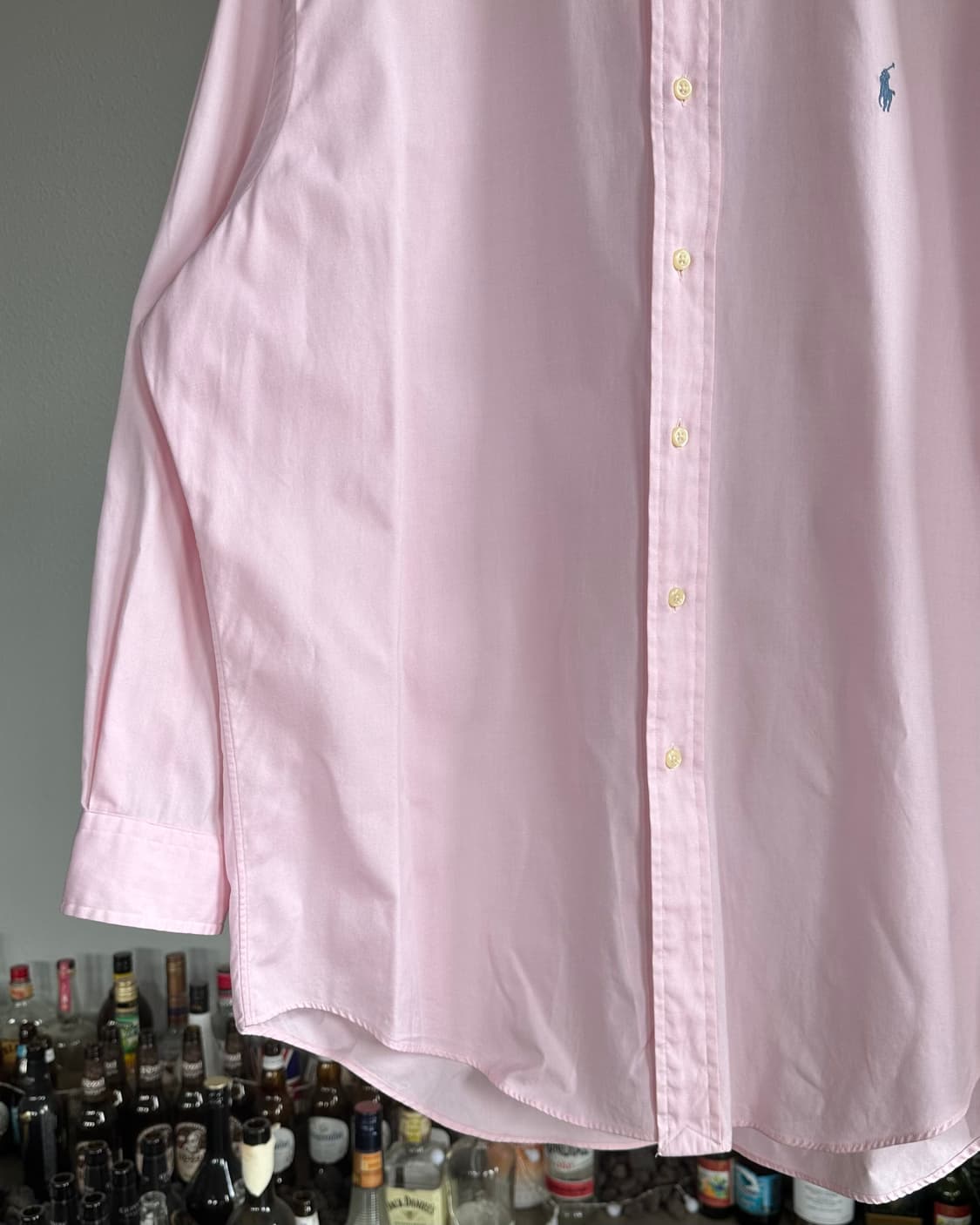 [L-XL]폴로 랄프로렌 클래식핏 연핑크 셔츠 상품이미지4