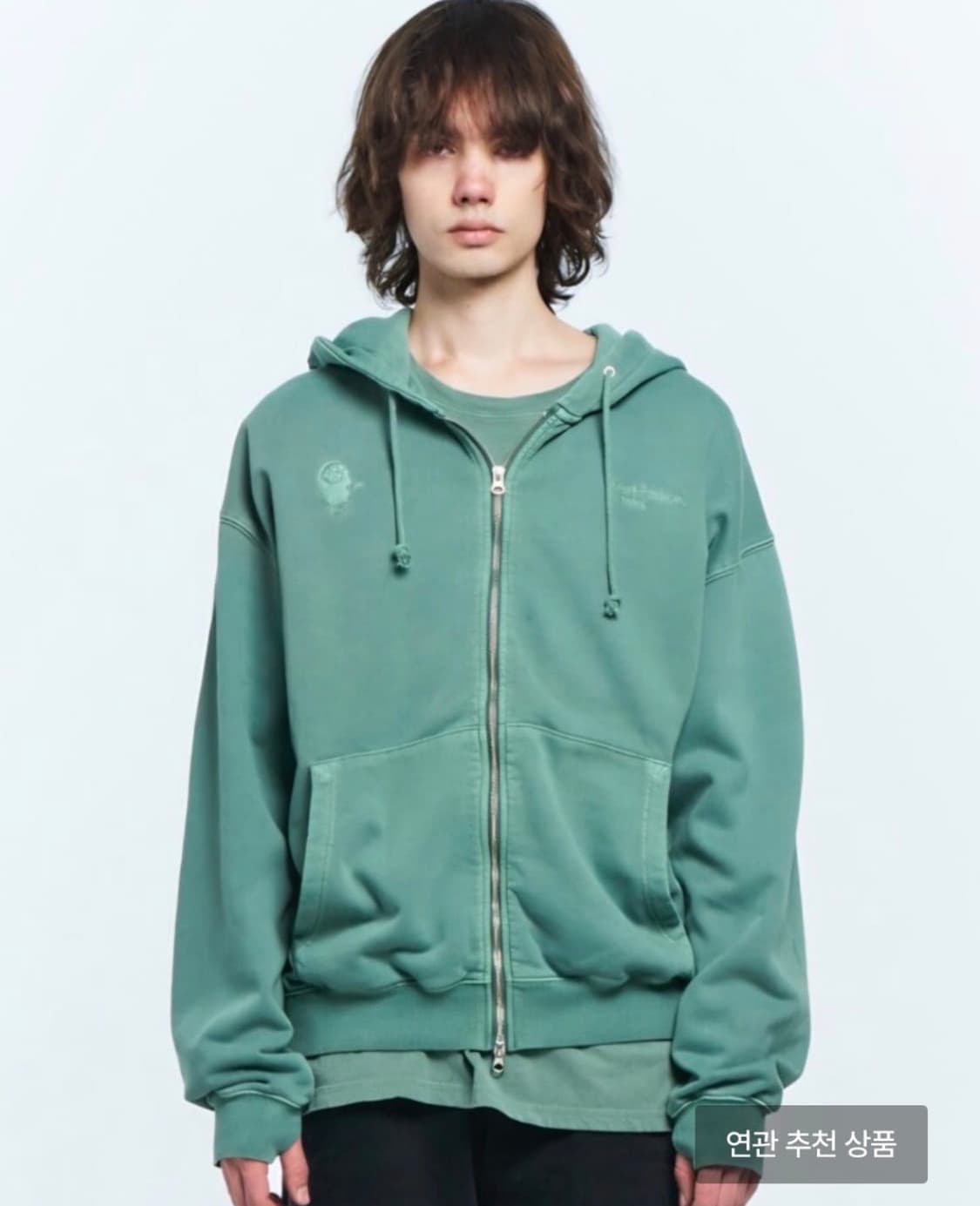 플라스틱 프로덕트 후드집업 M 상품이미지2