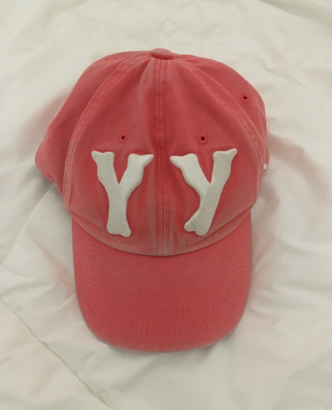 오픈와이와이 하트 본 볼캡 핑크 상품이미지2