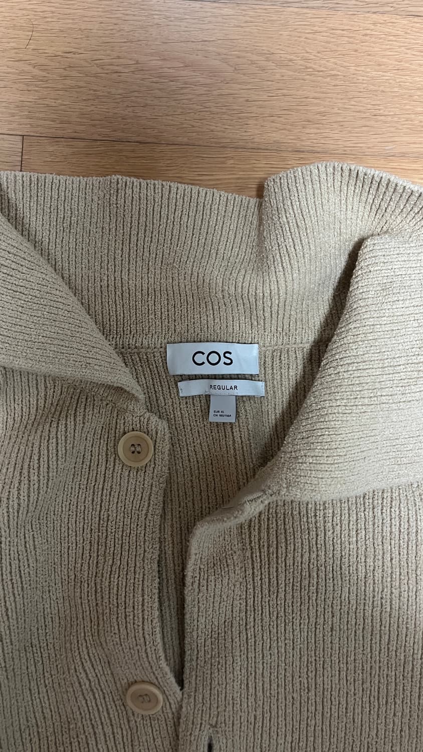 COS 베이지 니트 가디건 XL 팝니다 상품이미지2