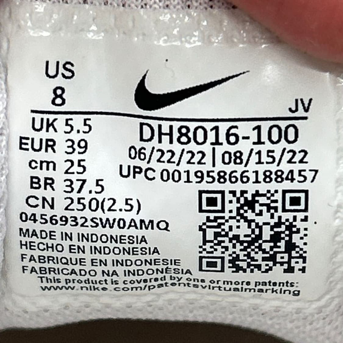 나이키 에어맥스 97 트리플 화이트 스니커즈 250 상품이미지7