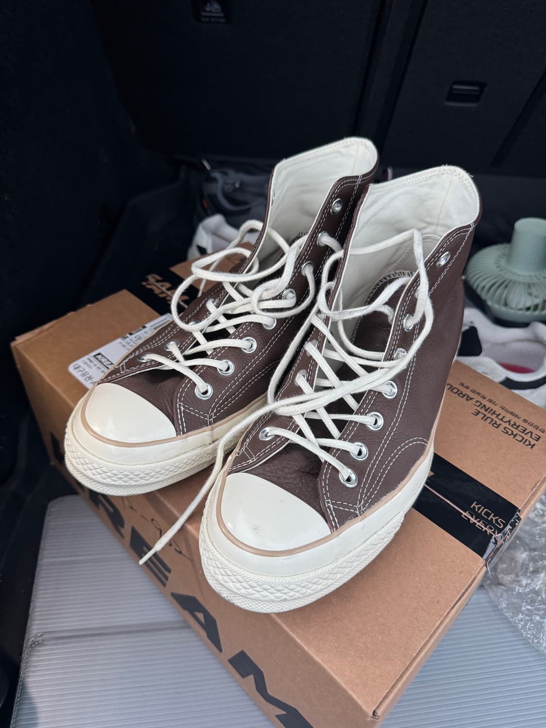 컨버스 하이 브라운 상품이미지1