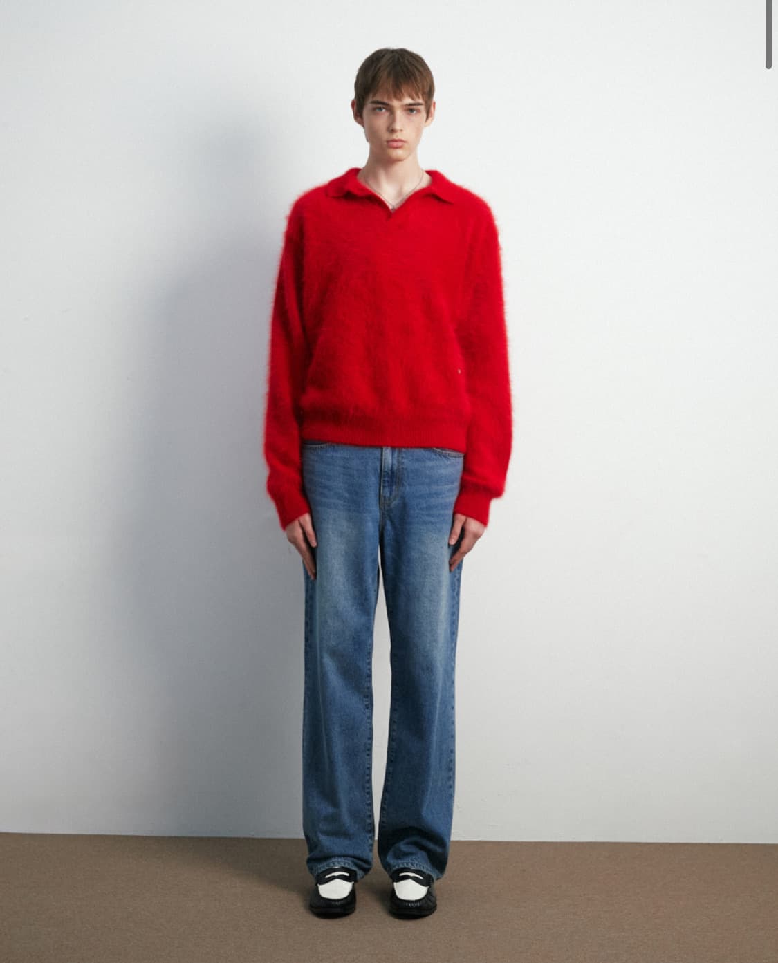 문선 moonsun 앙고라 니트 상품이미지2