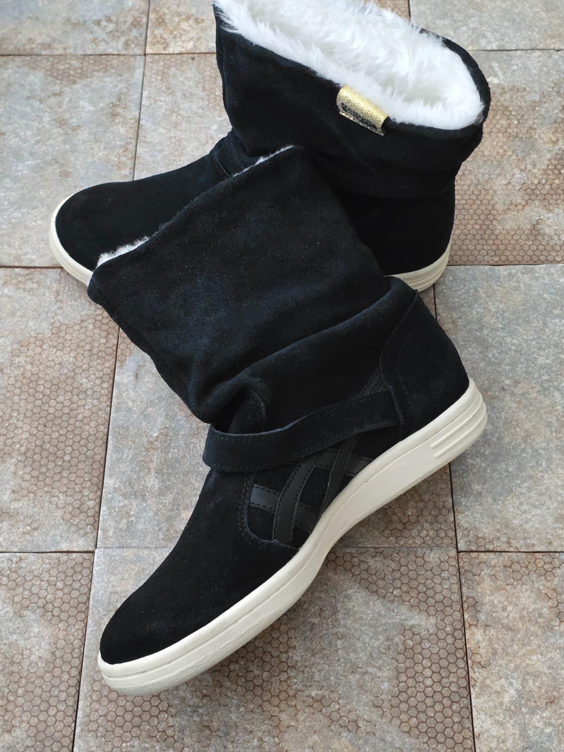 (230)오니츠카타이거 메리키 털 부츠 상품이미지5