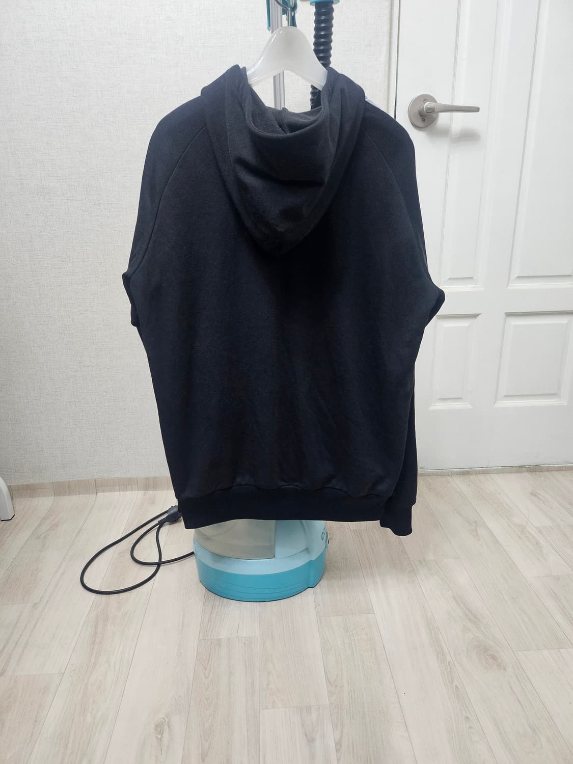 (100~105)L☆우주매물☆ 아디다스 슈퍼스타[블랙실버]트랩탑 후드져지 상품이미지6