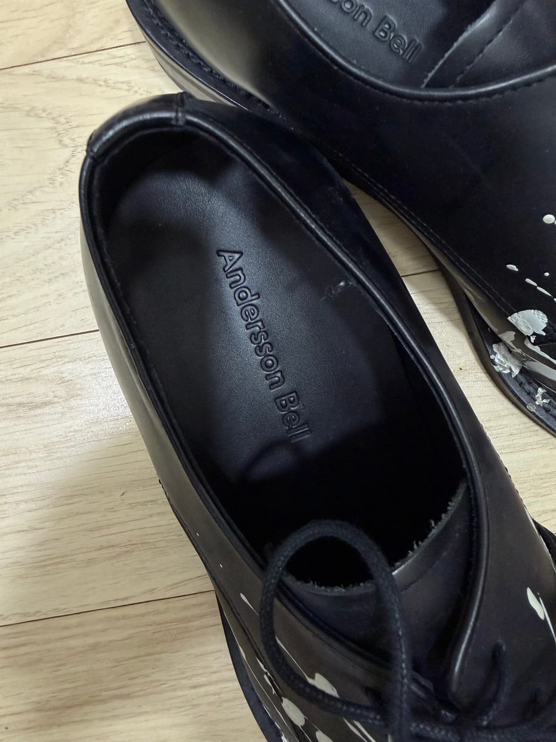 앤더슨벨 페인팅 바이칸 더비슈즈 41 260 상품이미지3