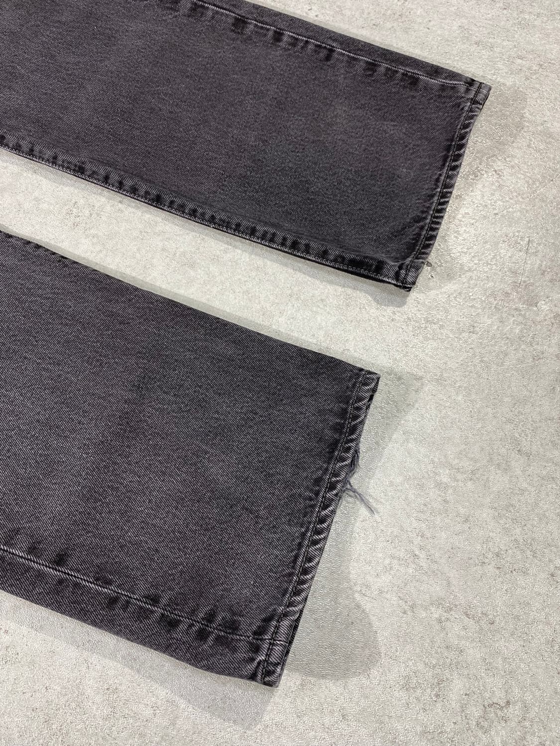 [42] Levi's 501 리바이스 빅 사이즈 흑청 데님팬츠 상품이미지8