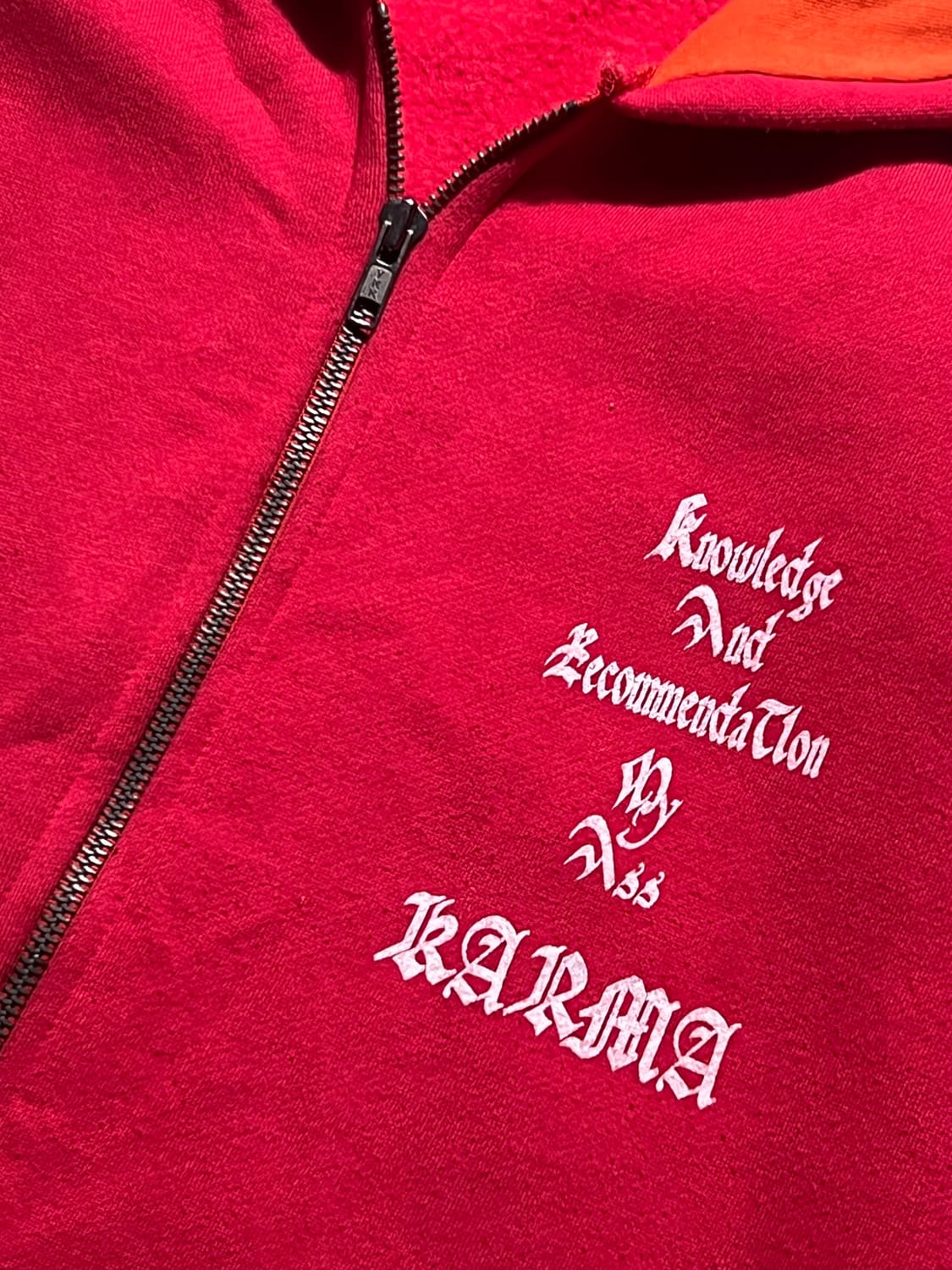 Japanese Vintage Karma 65/35 Hooded Zip 상품이미지4