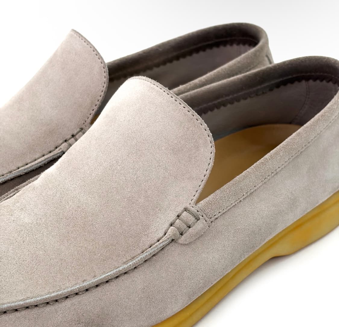 [42] 로로피아나 남성 썸머워크 스웨이드 로퍼 슈즈 클래식 베이지 상품이미지7