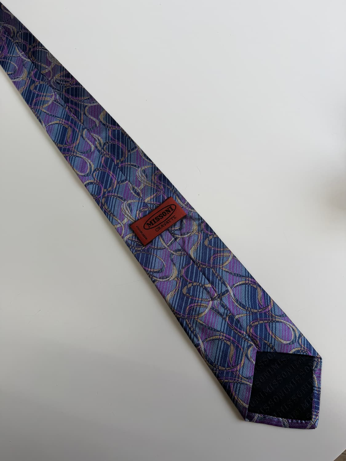 미쏘니 (Missoni) 실크 넥타이 8.5cm 상품이미지3