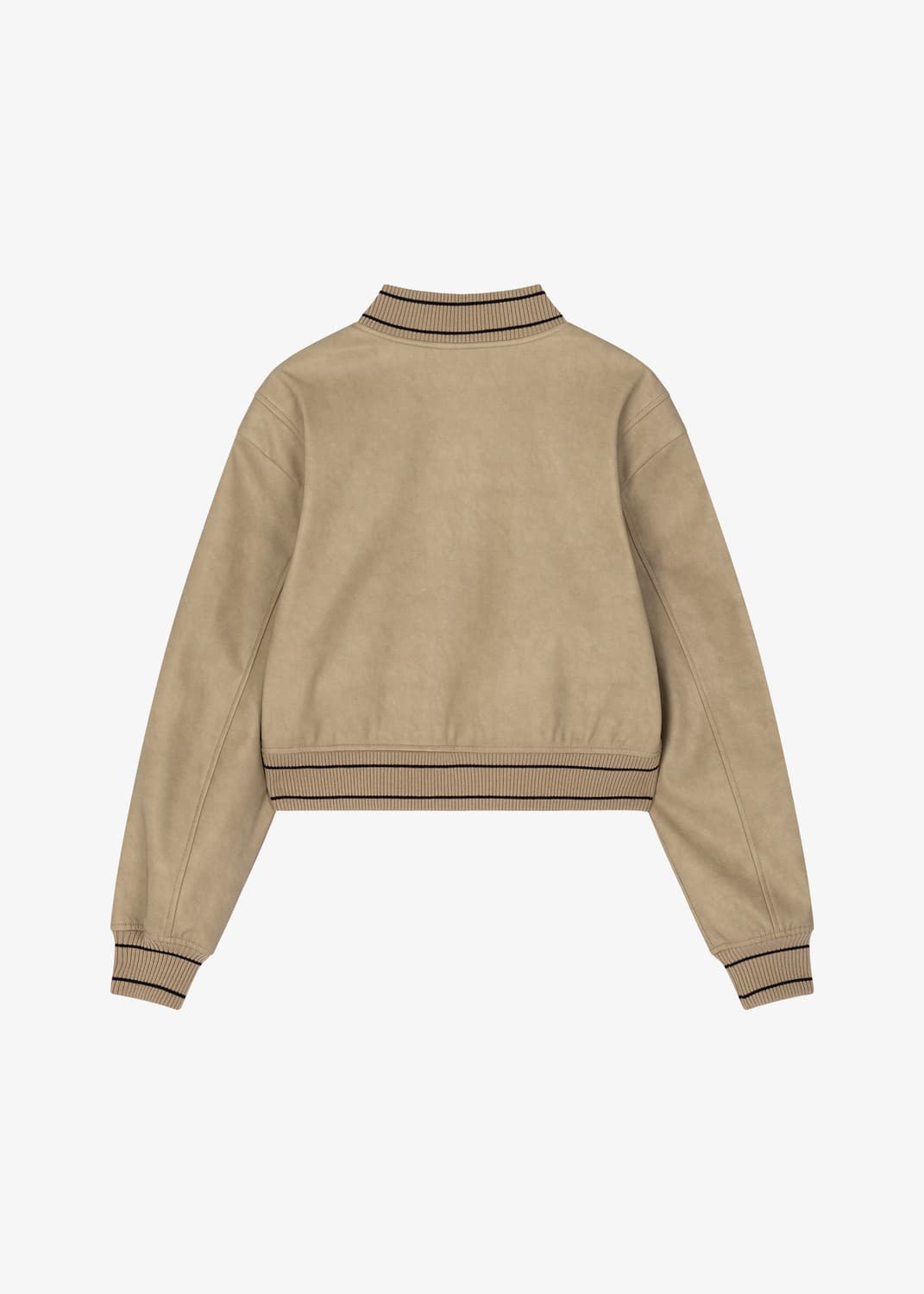 그로브GROVE G로고 레더 점퍼 상품이미지5