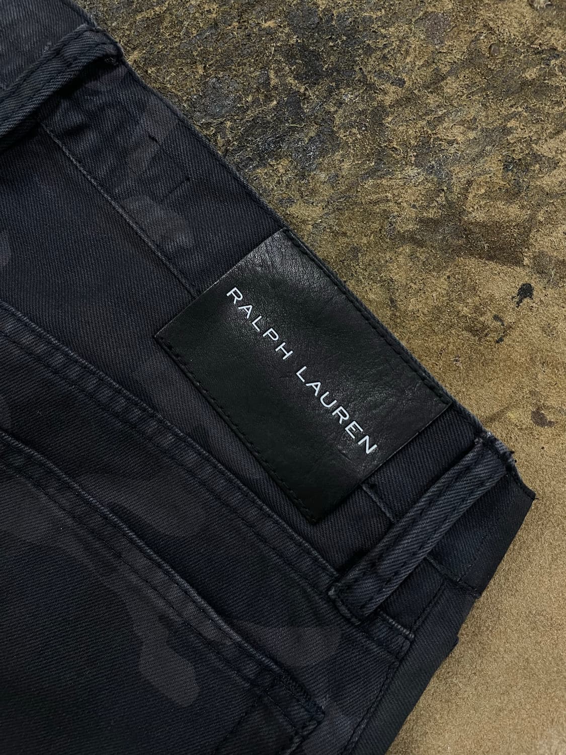 폴로랄프로렌(블랙라벨)/블랙캐모 팬츠 상품이미지6
