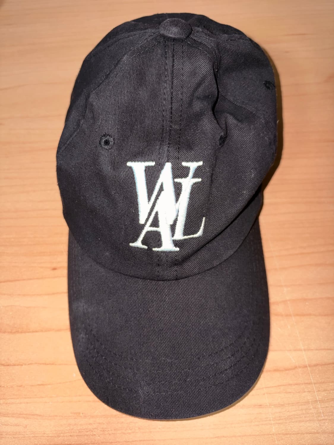 우알롱 Signature Logo ball cap - BLACK 상품이미지3