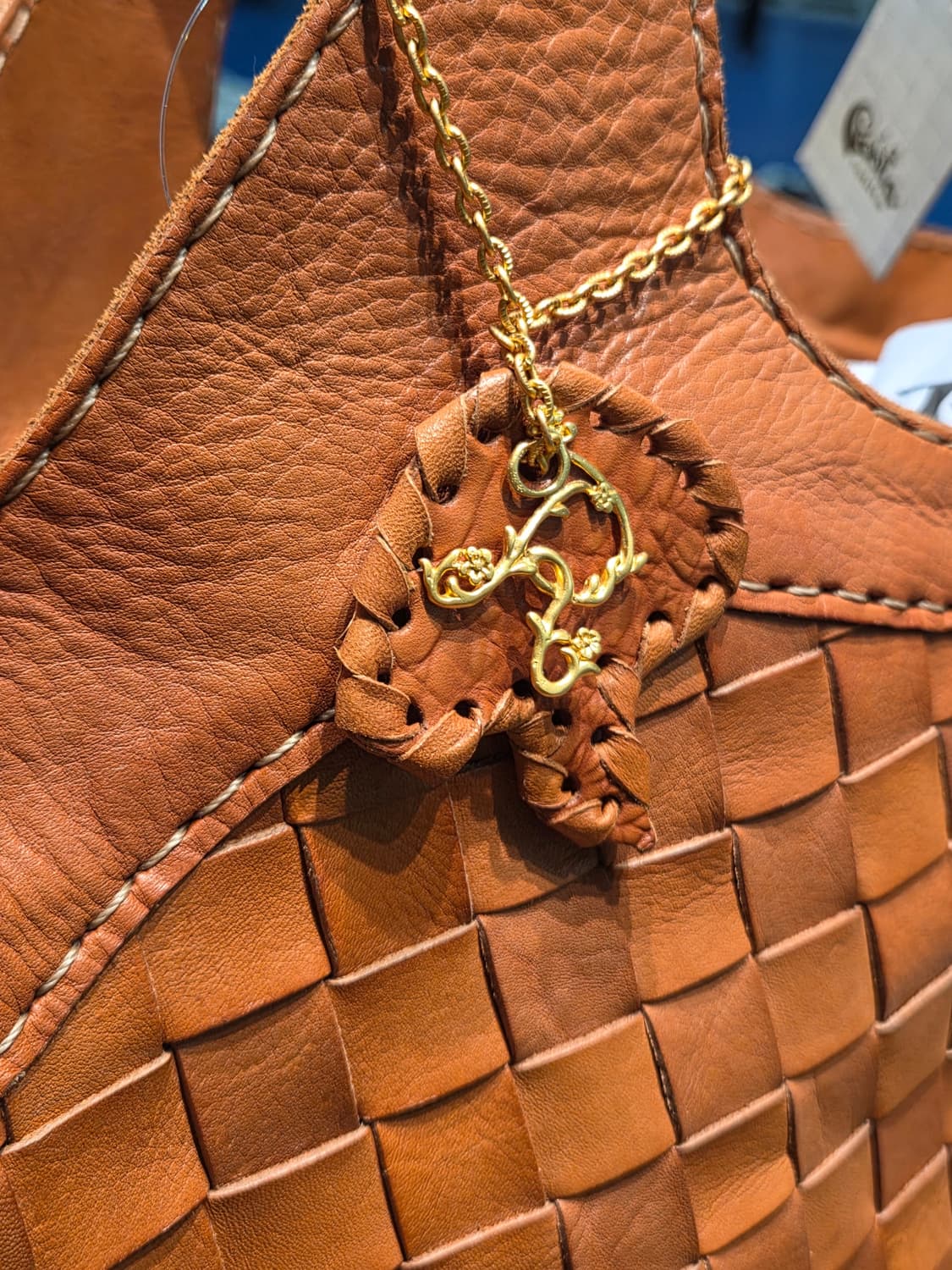 Robita 로비타 카우레더 라지 백 상품이미지4