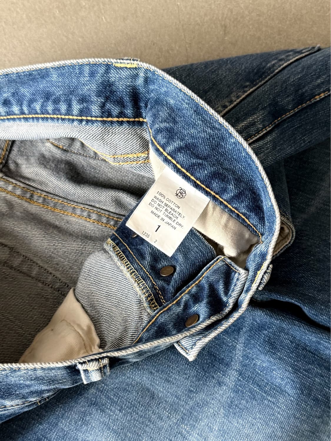 Brocante Selvedge Wide Denim Pants 상품이미지8