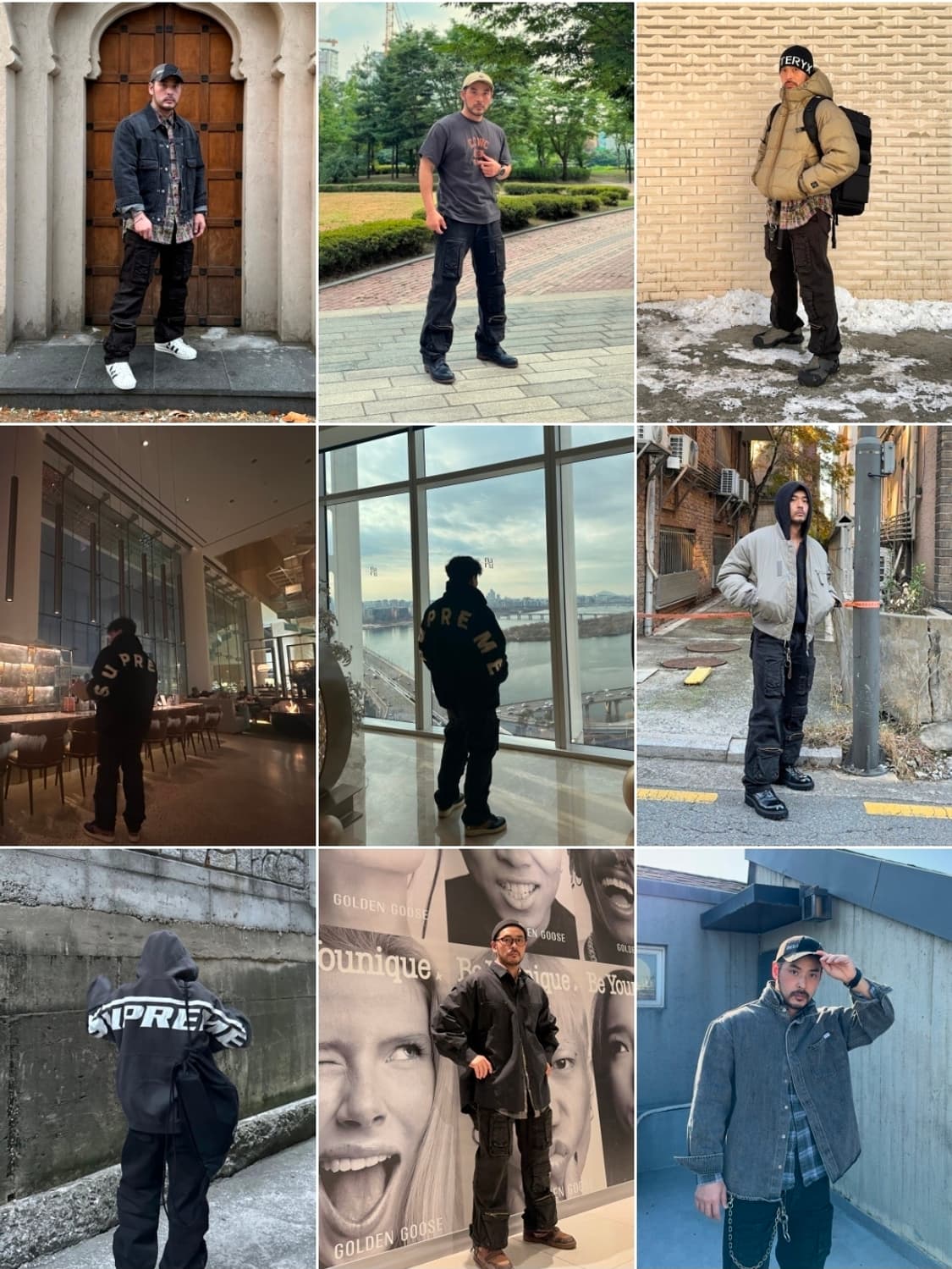 1 언더마이카 알굴 빈티지 택틱 카고 팬츠 애프터다크 상품이미지2