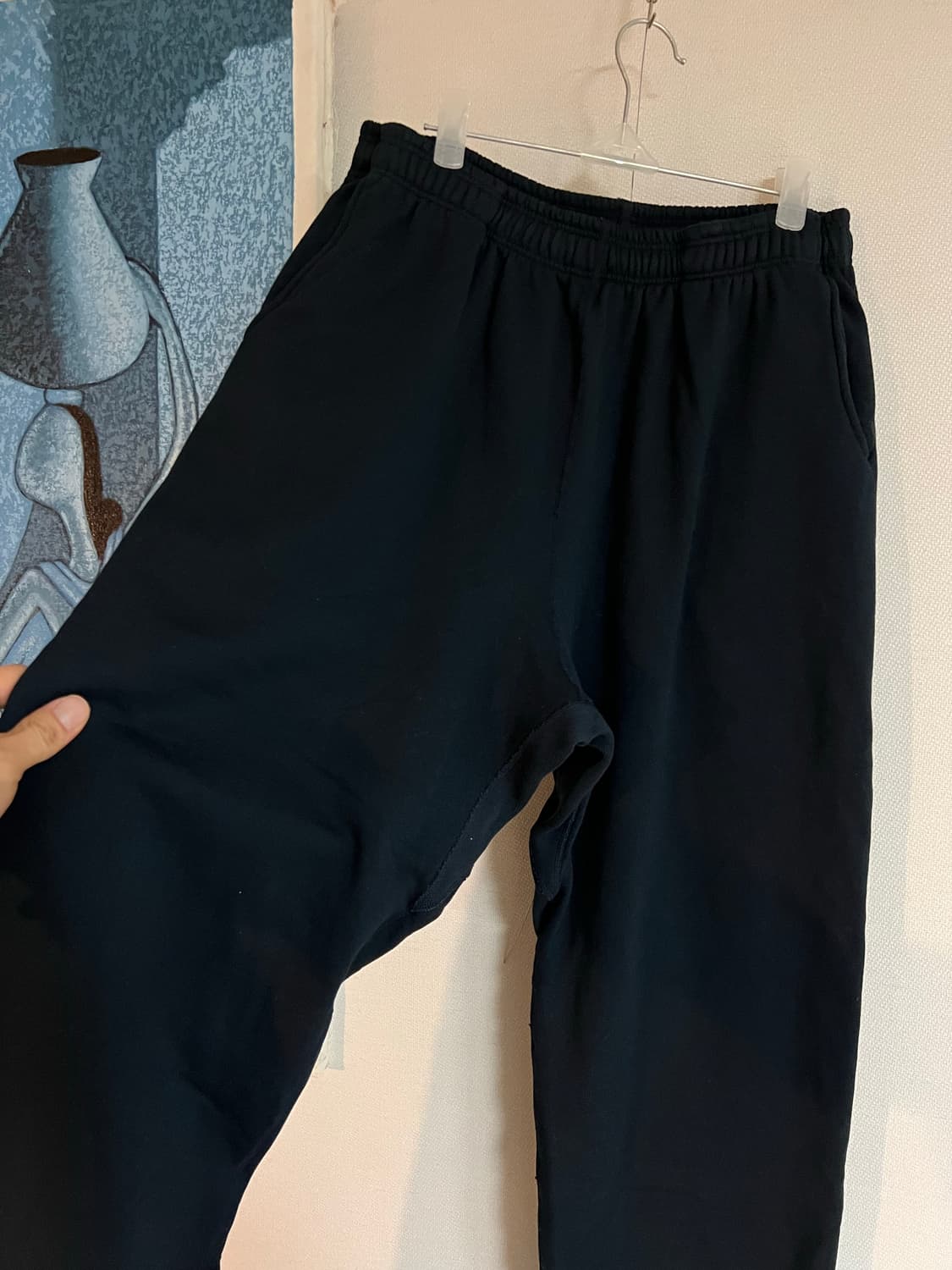 나나미카 24fw 스웻팬츠 다크네이비 34 상품이미지3