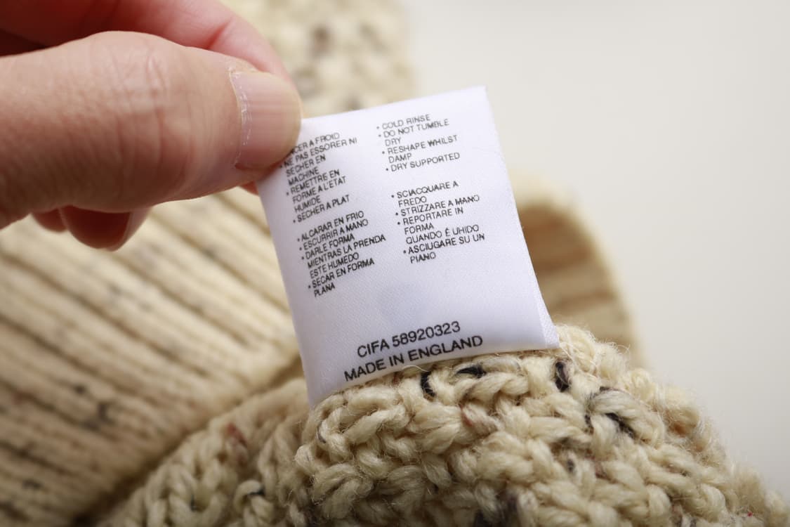 [XXL] 빈티지 UK 울 케이블 헨리넥 니트 스웨터 상품이미지5