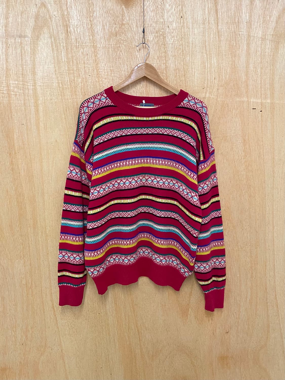 KENZO fair isle knit 겐조 페어아일 니트 상품이미지1