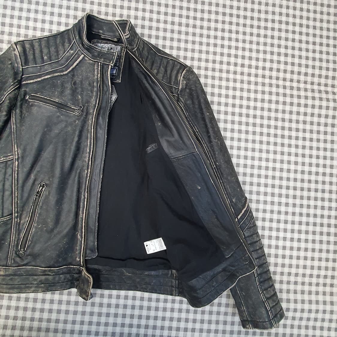 미착용 마르보보 소가죽100 가죽자켓 남자95 상품이미지7