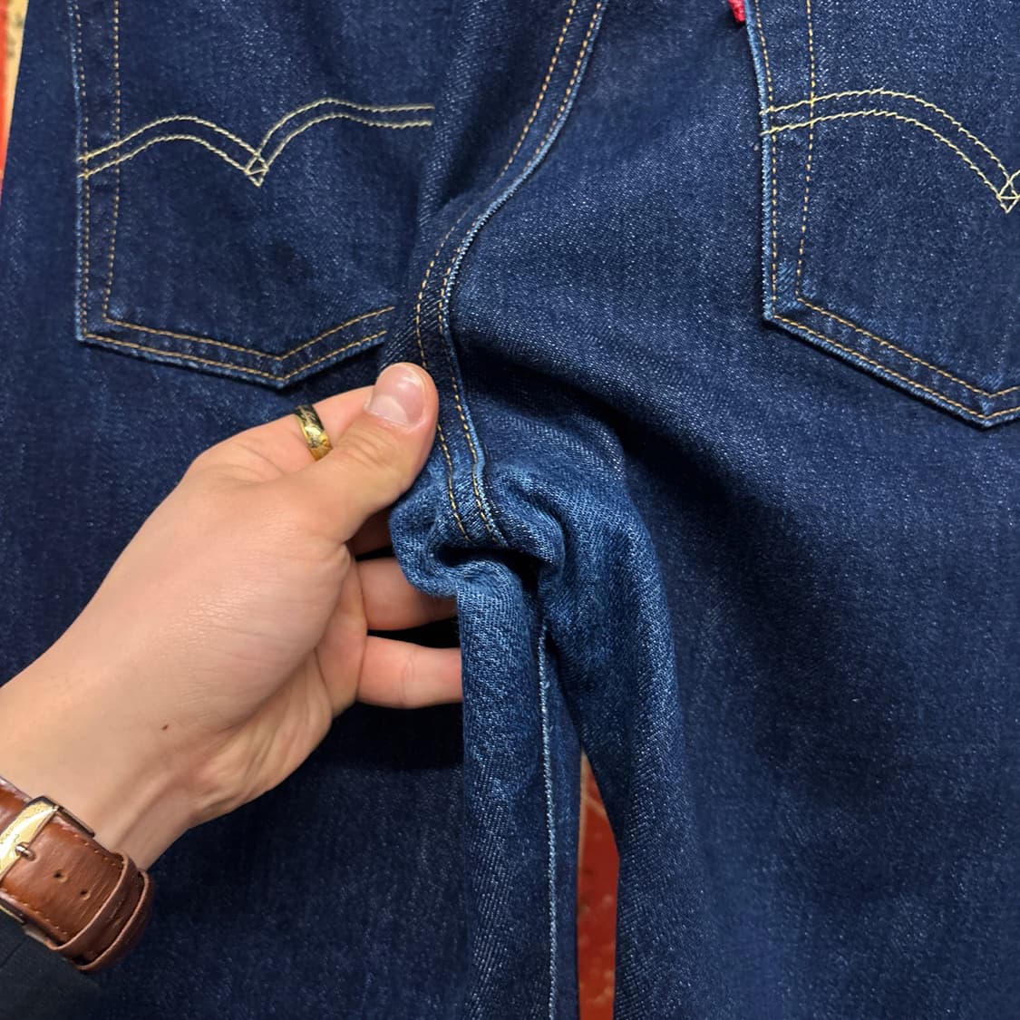 리바이스 LVC 501Z XX 내츄럴 페이딩 셀비지 데님팬츠 N1233 상품이미지5