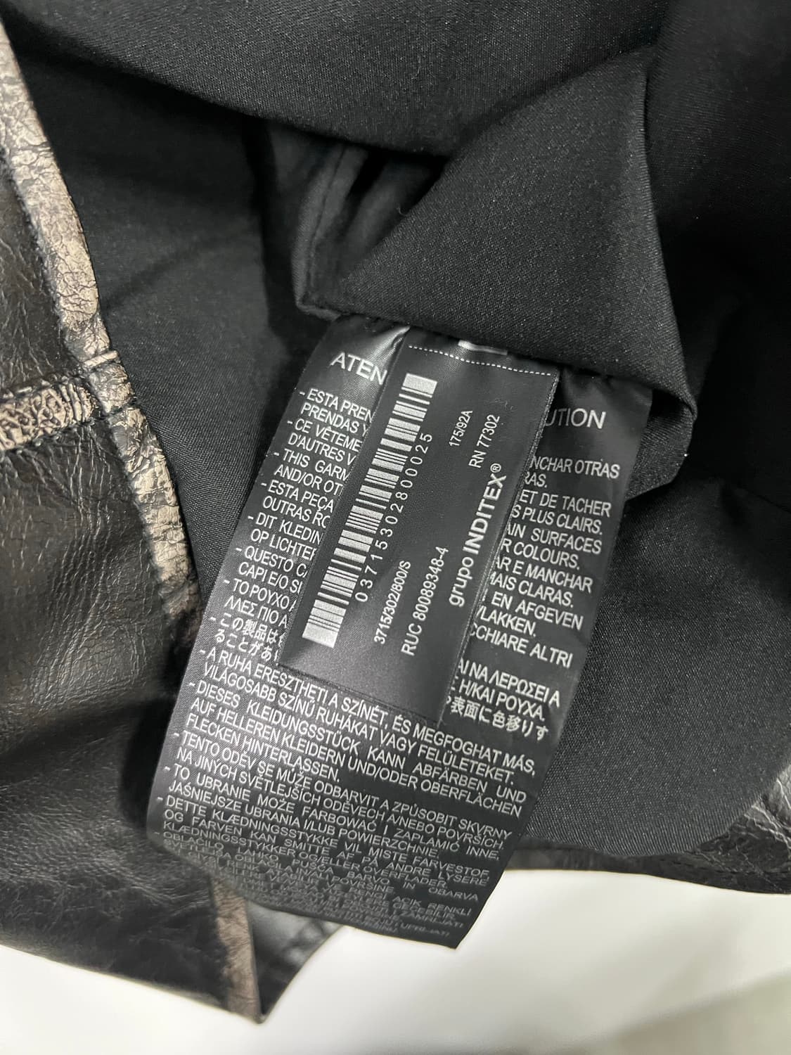 자라 가죽 자켓  상품이미지3