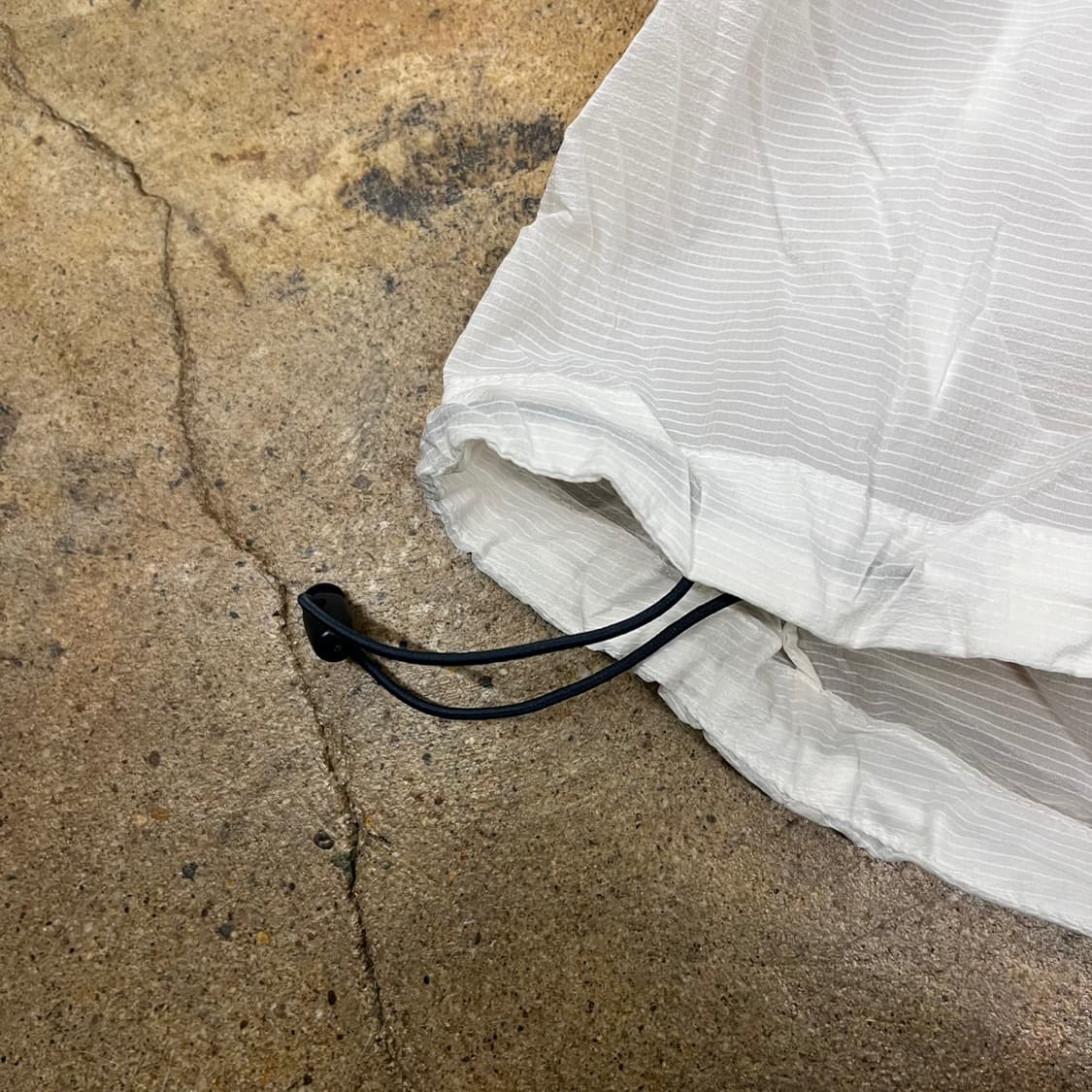 [정품/M] 나이키 화이트 바람막이 후드집업 b14 상품이미지7