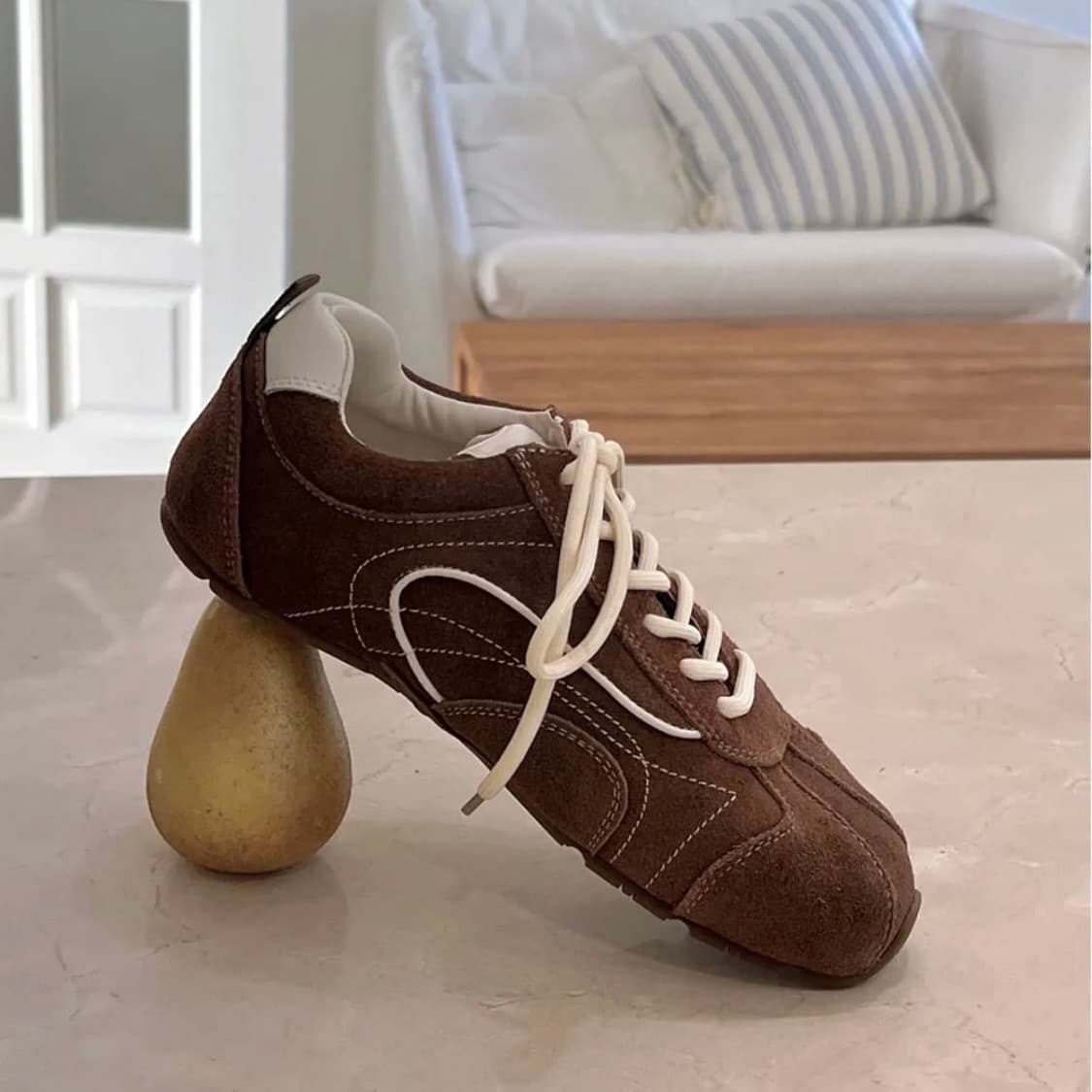 바이아덜스 레더 스니커즈 230 상품이미지6