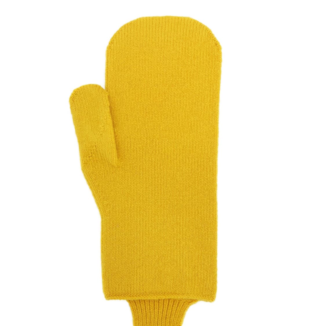 새상품 보테가베네타 울 캐시미어 장갑 넥워머 장갑 머스타드 컬러 상품이미지3