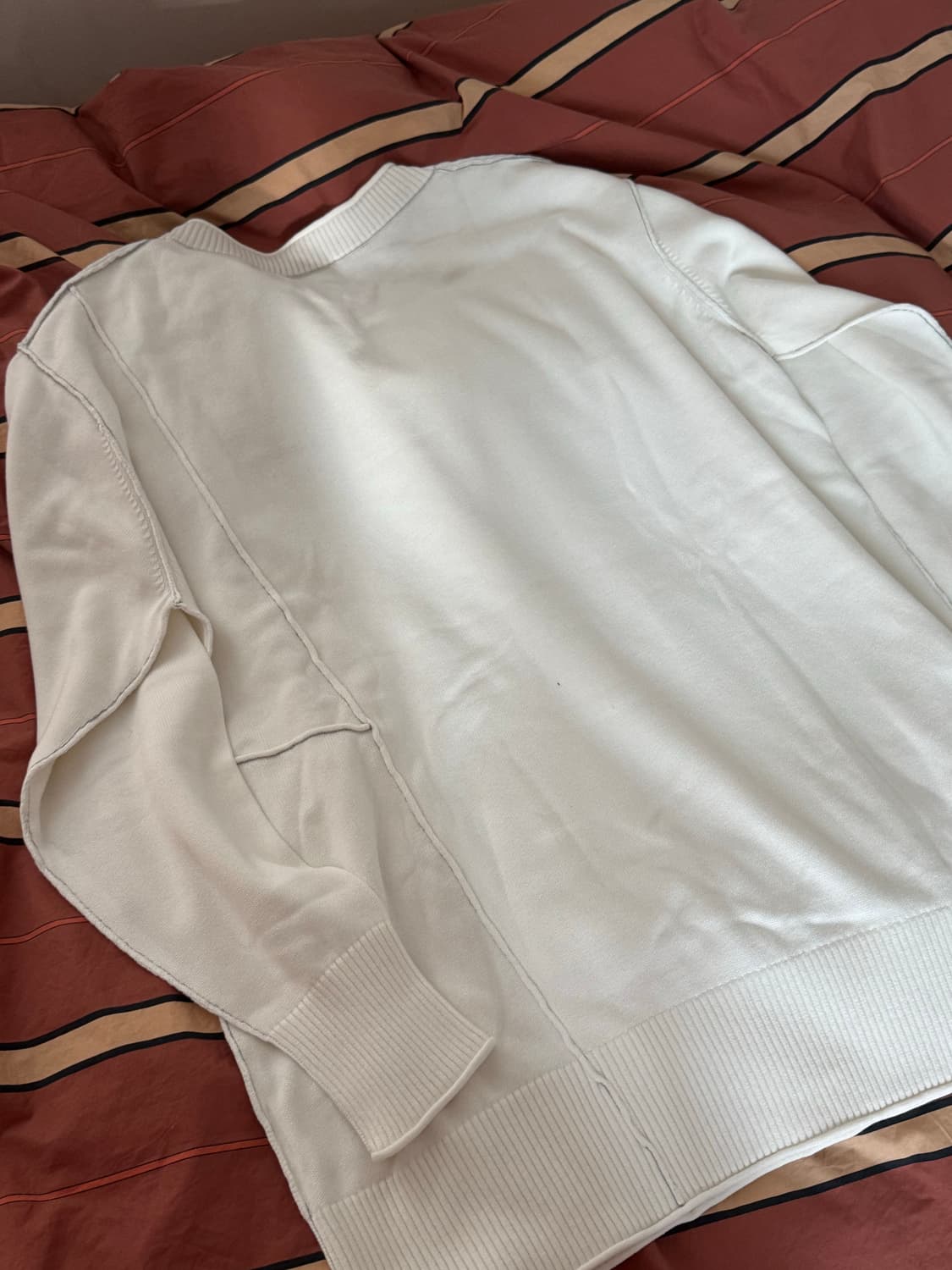 어콜드월 풀오버 니트 아이보리 (105-110) 상품이미지3