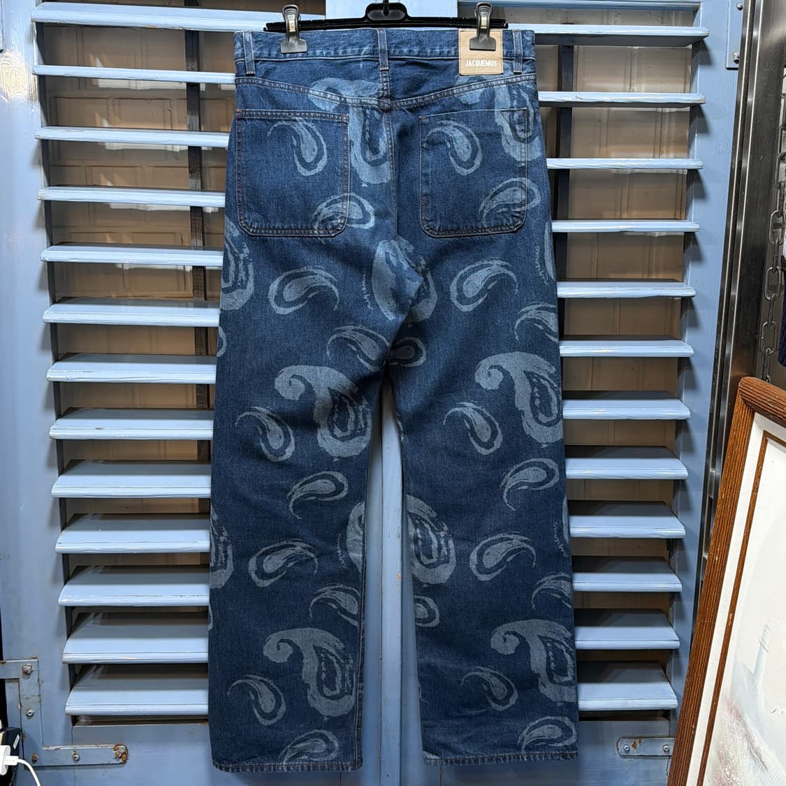 자크뮈스 페이즐리 데님팬츠 상품이미지3