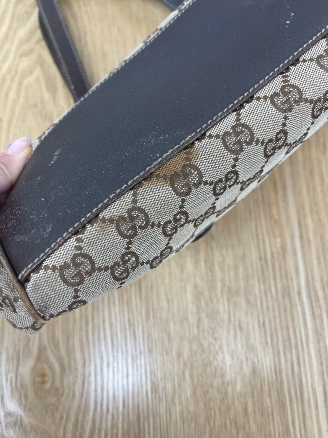 구찌 GG 캔버스 보스턴백 숄더백 상품이미지4