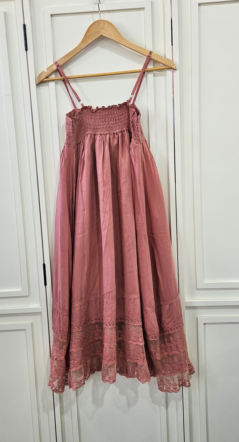 레이스 롱 원피스 상품이미지4